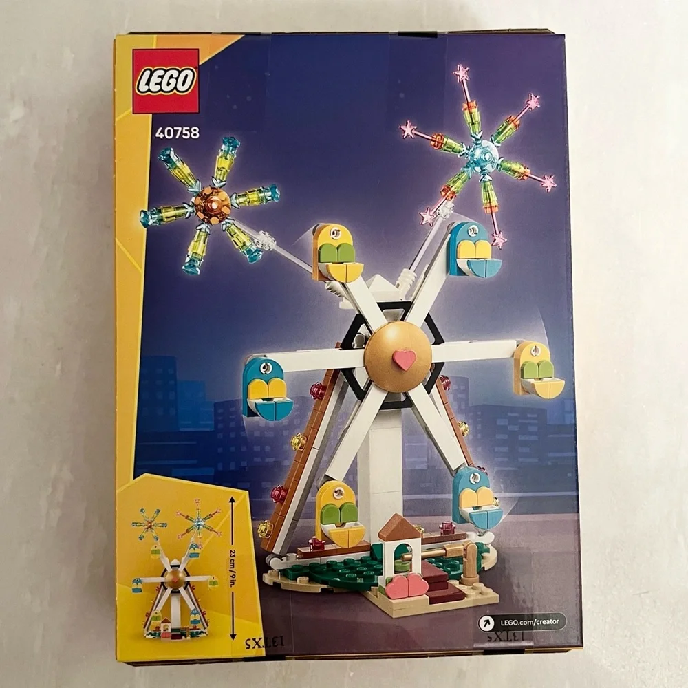 LEGO Creator Celebration Ferris Wheel with Fireworks Building Set (40758) 230Pcs